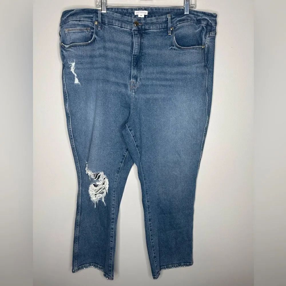 Good American Good Curve Straight NWT